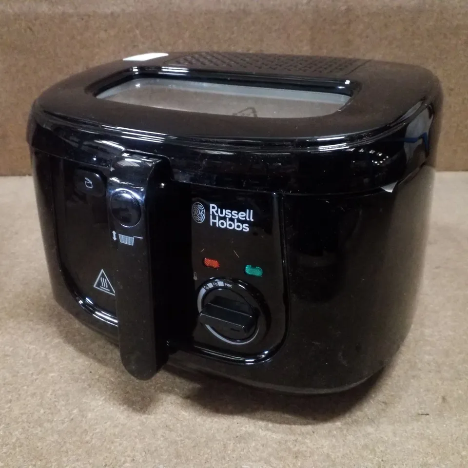 BOXED RUSSELL HOBBS FOOD COLLECTION DEEP FRYER - BLACK