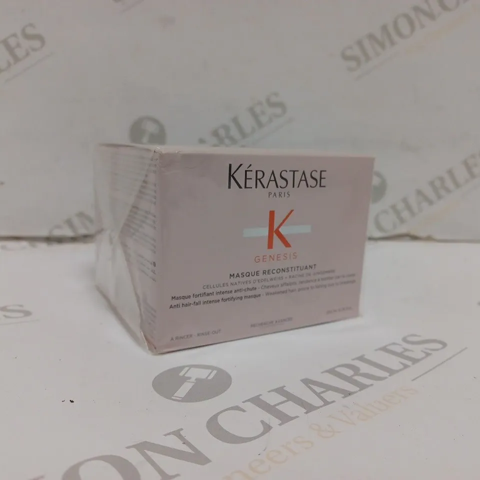BOXED AND SEALED KÉRASTASE GENESIS ANTI HAIR-FALL INTENSE FORTIFYING MASQUE 200ML  