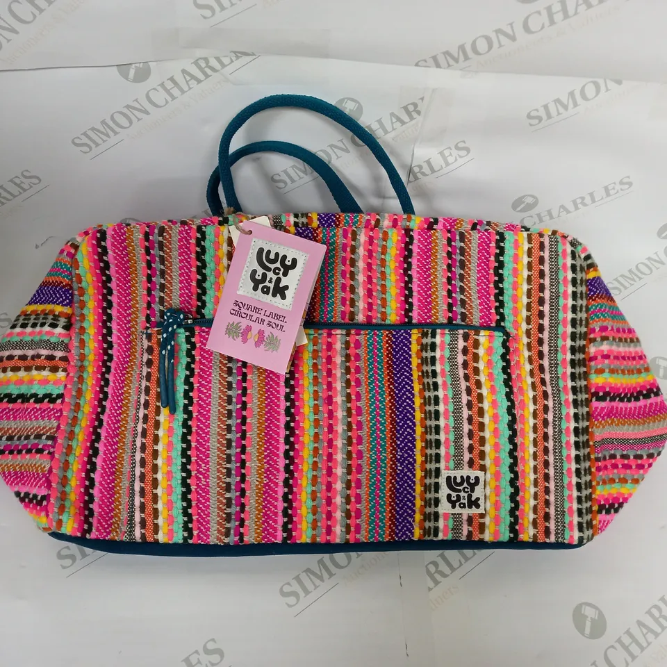 LUCY AND YAK COPPOLA WEEKEND BAG