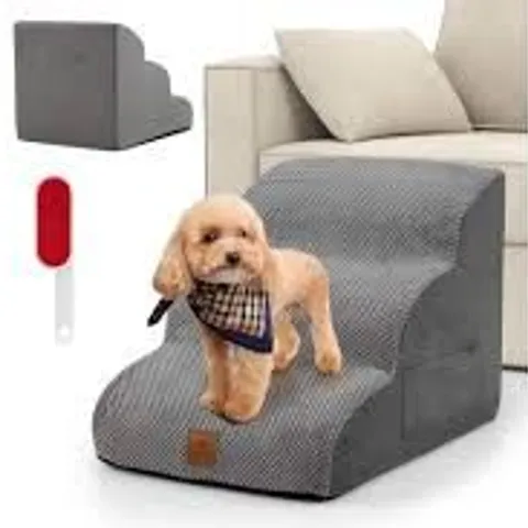 BOXED TIERED FOAM DOG RAMP