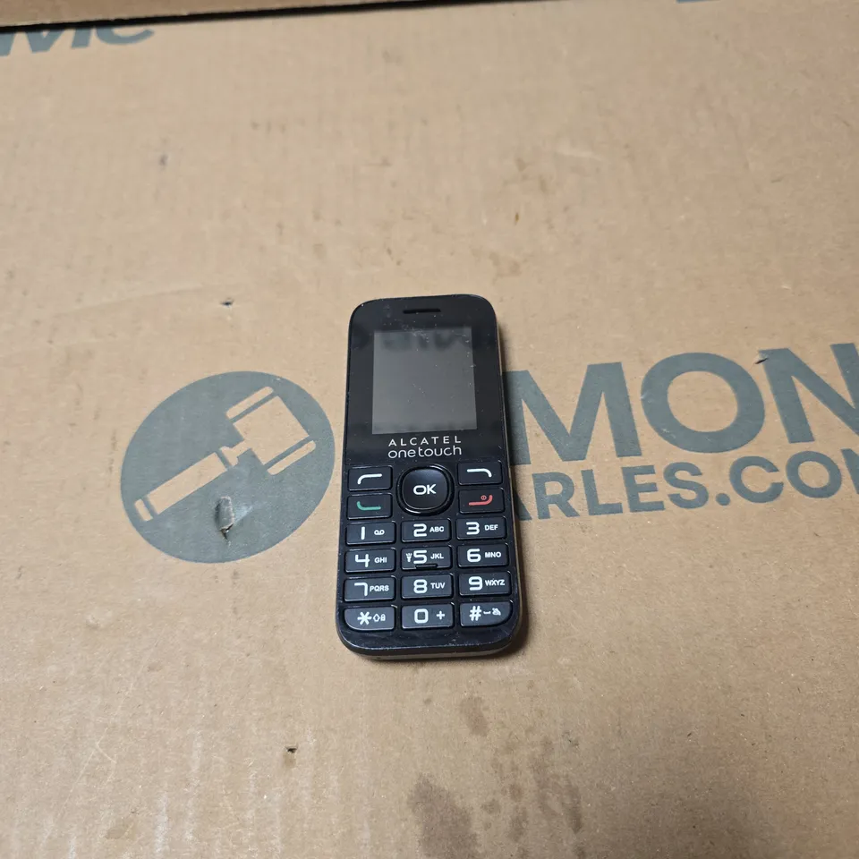 ALCATEL ONETOUCH 1016G BLACK PHONE