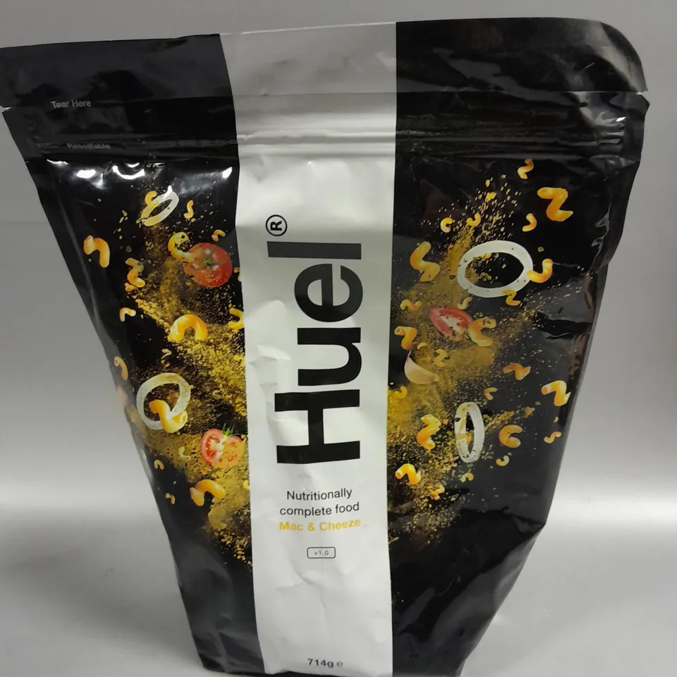SEALED HUEL NUTRITIONALLY COMPLETE FOOD - MAC & CHEESE 714G