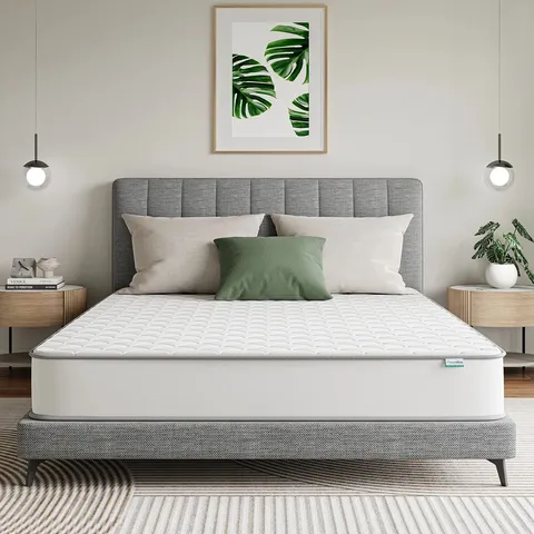 BOXED BERIN 25CM MEMORY FOAM POCKET SPRUNG HYBRID MATTRESS