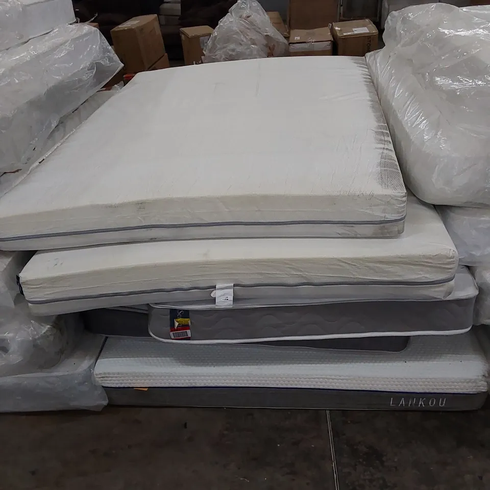 APPROX 5 X ASSORTED MATTRESSES. SIZES, BRANDS AND CONDITIONS VARY