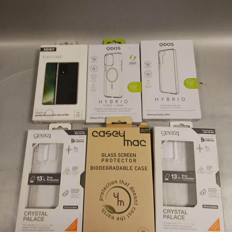 PALLET OF LARGE QUANTITY OF ASSORTED BOXED SMARTPHONE PROTECTIVE CASES FOR VARIOUS MODELS TO INCLUDE IPHONE 15 PRO MAX, SAMSUNG GALAXY S23+, GALAXY S20 ULTRA ETC - COLLECTION ONLY 