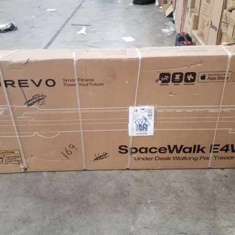 BOXED RUREVO SPACE WALK UNDER DESK WALKING PAD TREADMILL
