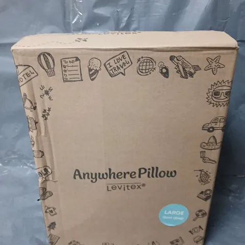 BOXED LEVITEX ANYWHERE PILLOW (LARGE)