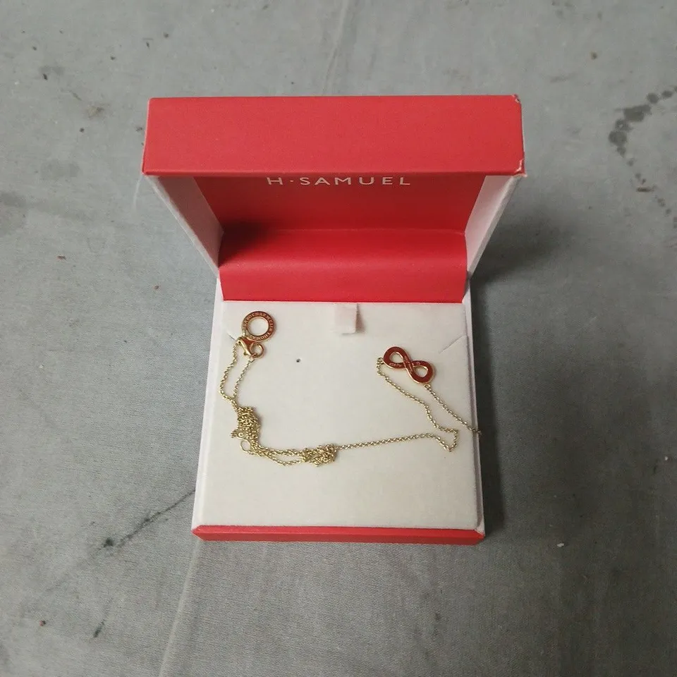 H. SAMUEL GOLD-TONE NECKLACE 