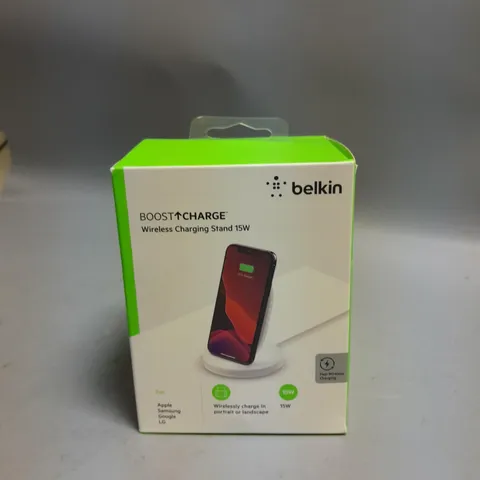 15W WIRELESS CHARGING STAND + QC 3.0 24W WALL CHARGER