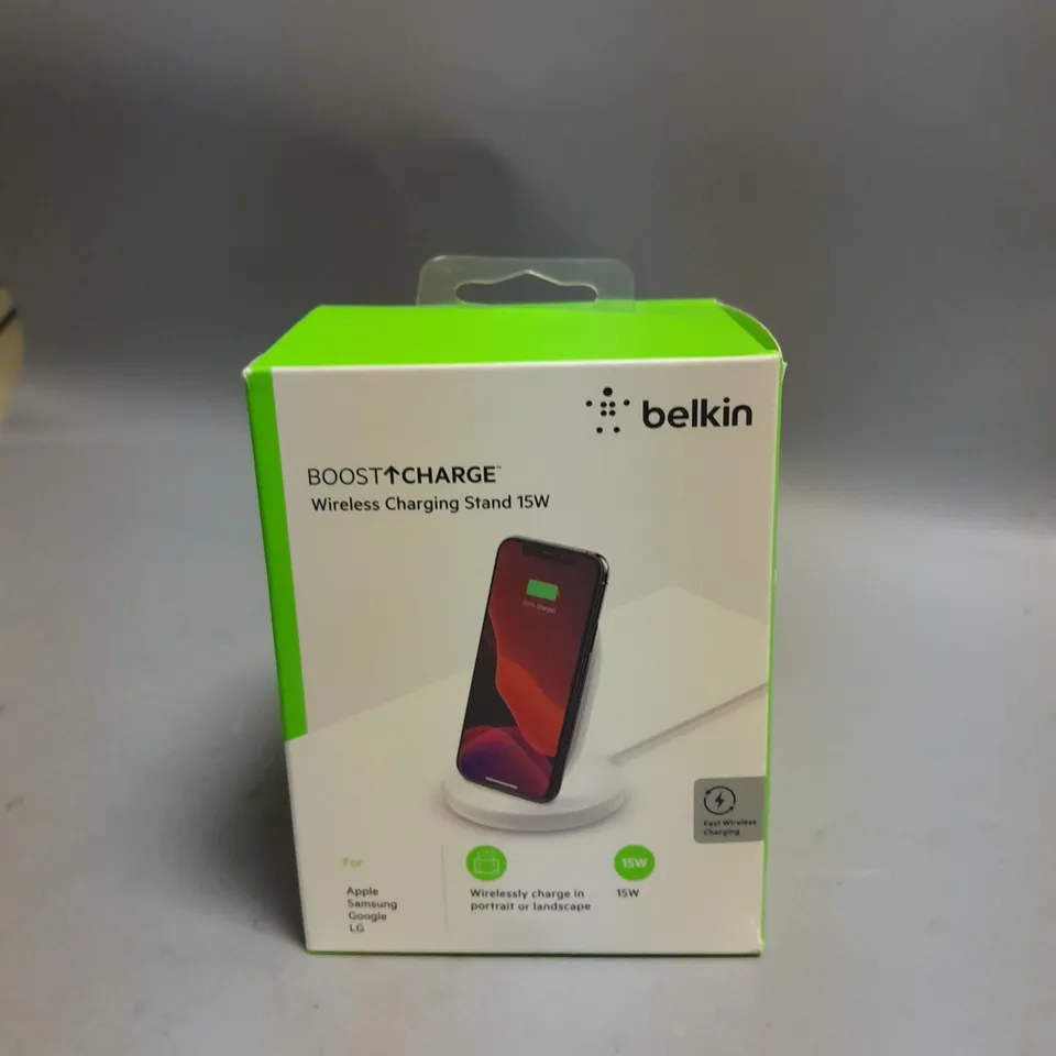 15W WIRELESS CHARGING STAND + QC 3.0 24W WALL CHARGER