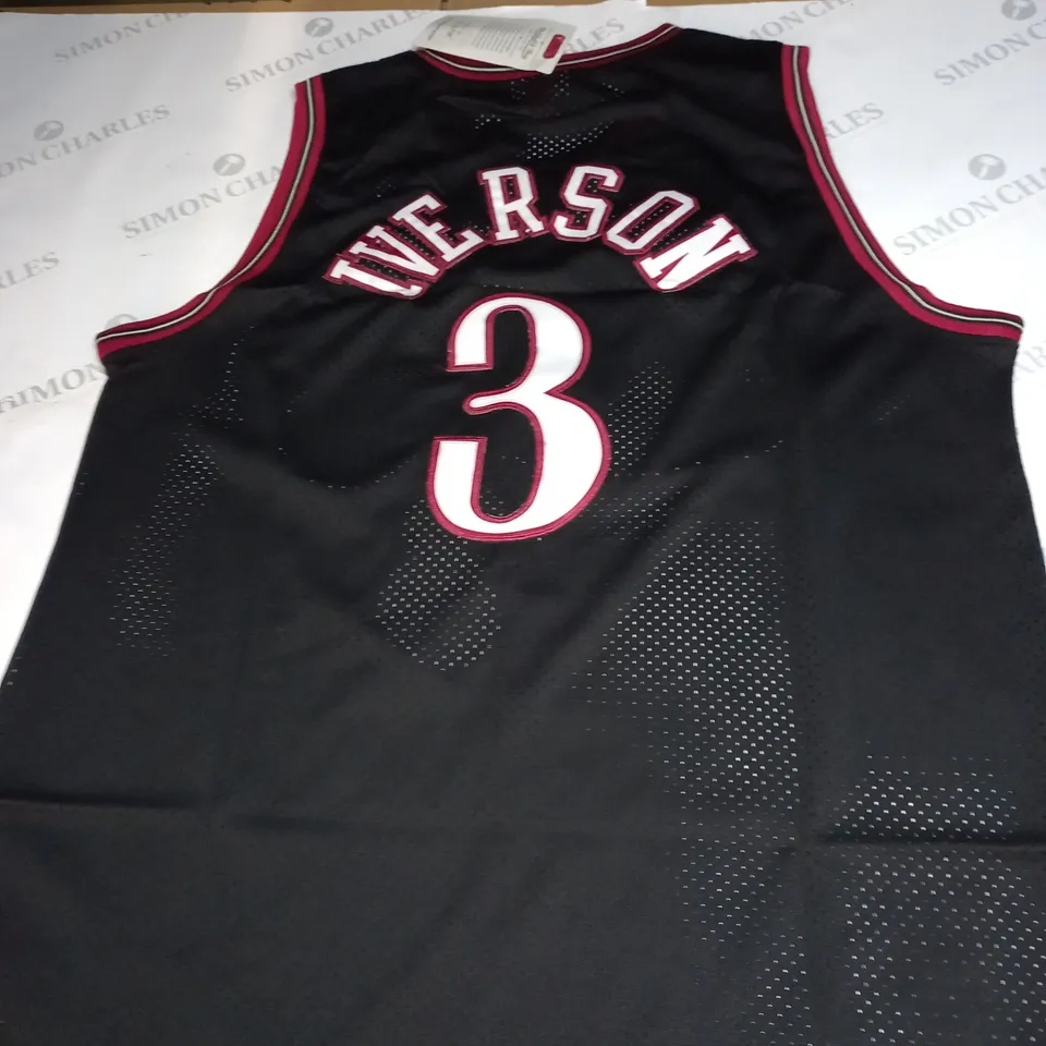 PHILADELPHIA 76ERS JERSEY WIL IVERSON 3 SIZE UNSPECIFIED