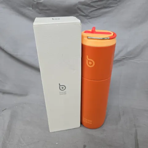 BOXED BOTTLE BOTTLE INSULATED BOTTLE IN ORANGE