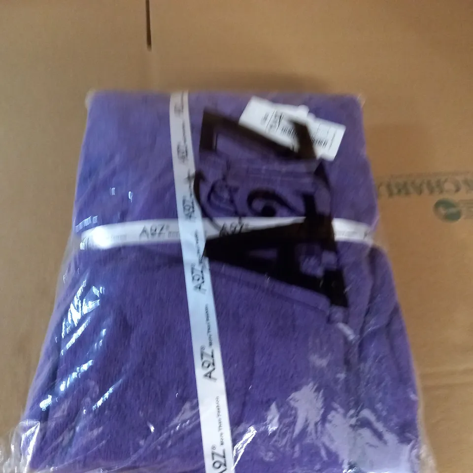 A2Z PURPLE TOWELLING BATHROBE - 11-12