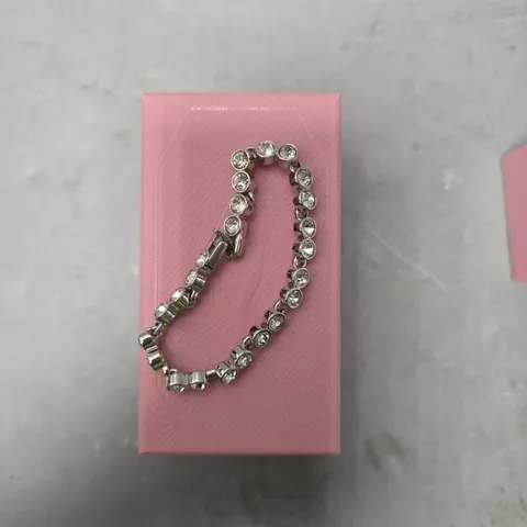 SWAROVSKI STUDDED TENNIS BRACELET 
