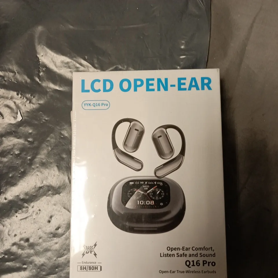 BOX OF APPROXIMATELY 18 HEADPHONES/ELECTRICAL ITEMS TO INCLUDE SPORT HEADPHONES AND OPEN EAR HEADPHONES