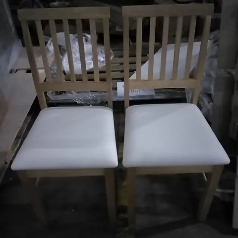 LLION SET OF 2 DINING CHAIRS