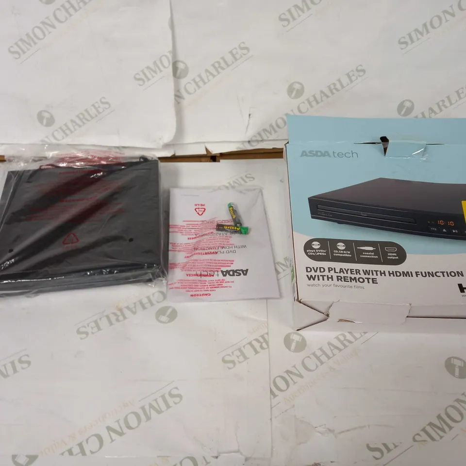 ASDATECH HDMI DVD PLAYER WITH REMOTE