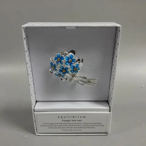 EQUILIBRIUM FORGET-ME-NOT BROOCH