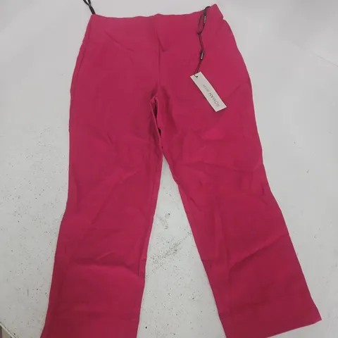 ROMAN PETITE PINK TROUSERS - UK 12