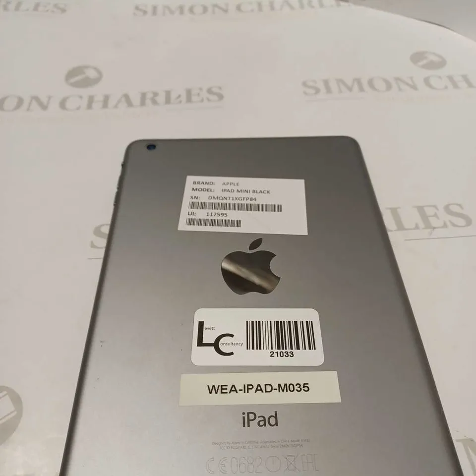 APPLE BLACK IPAD MINI DMQNT1XGFP84
