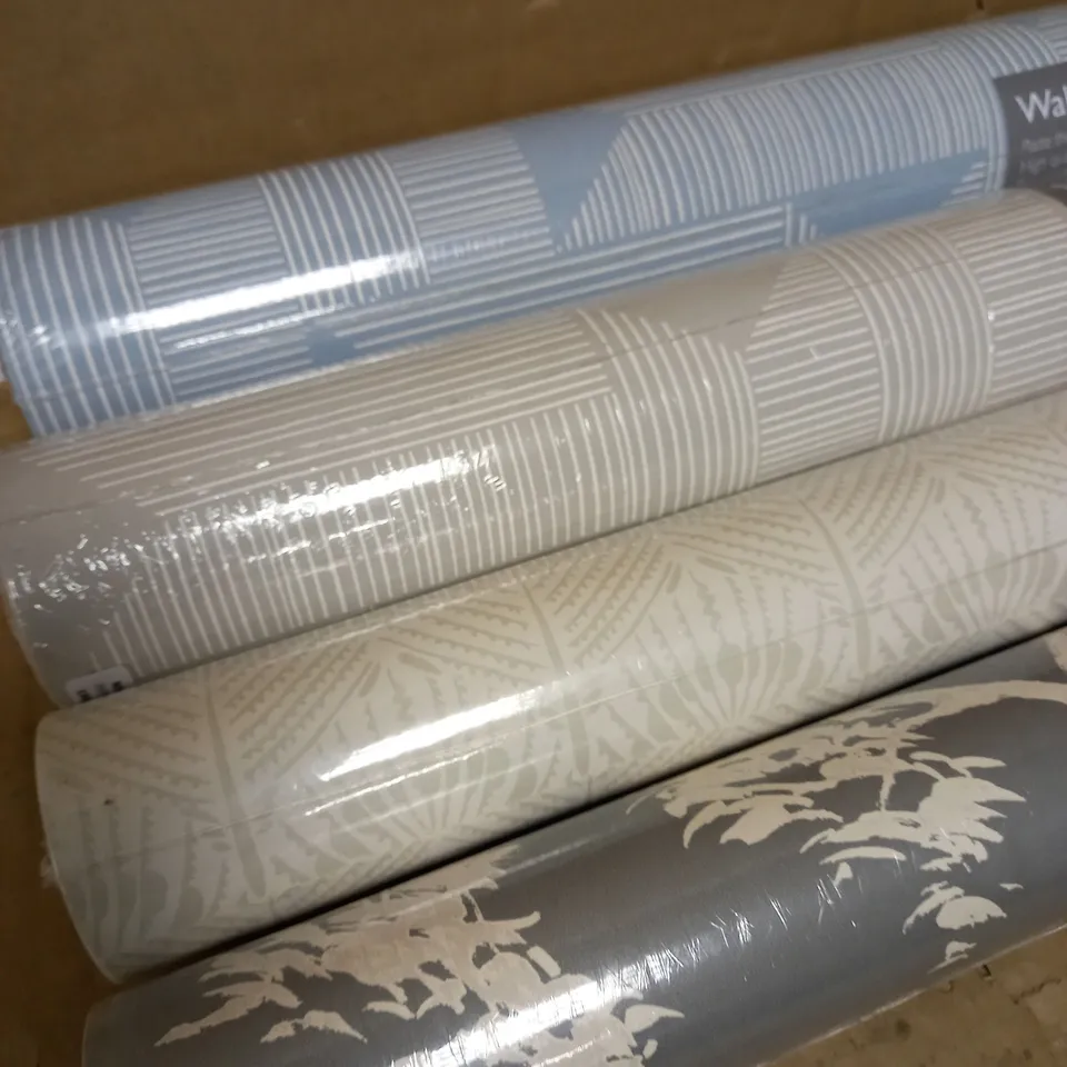 JOHN LEWIS ASSORTED WALLPAPER 4 ROLLS