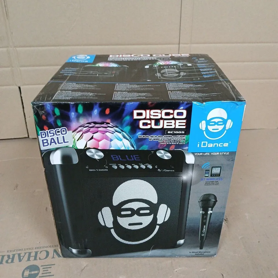 BOXED I DANCE DISCO CUBE BC100S