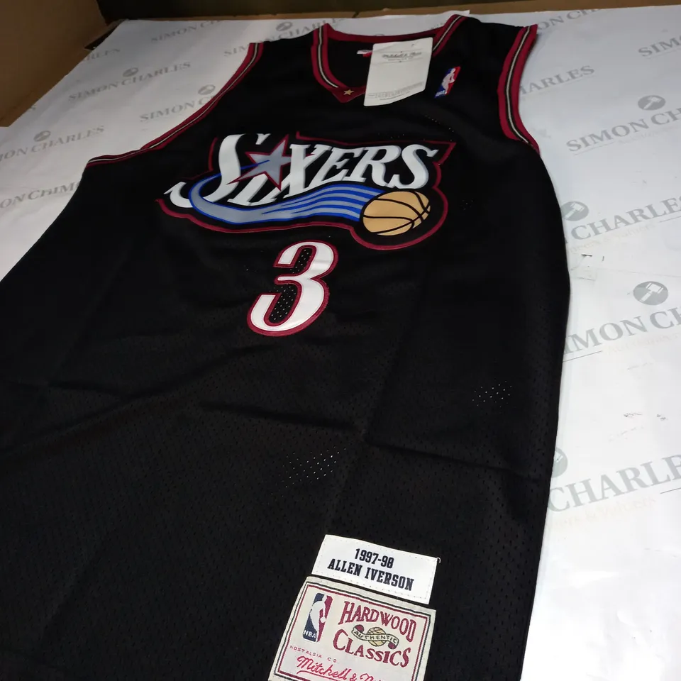 PHILADELPHIA 76ERS JERSEY WIL IVERSON 3 SIZE UNSPECIFIED