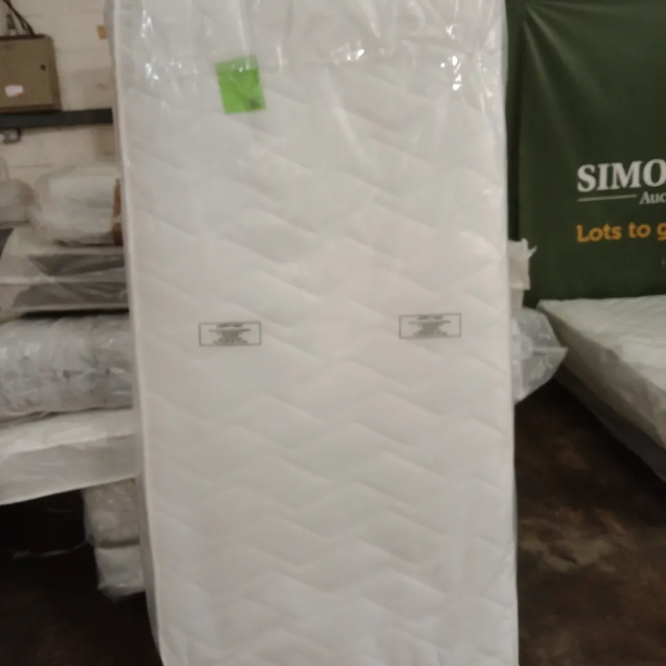 QUALITY BAGGED ASPIRE QUILTED COOL TOUCH SINGLE MATTRESS 