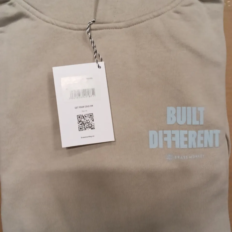 BRAND NEW BRASS MONKEY HOODIES - CLAY SIZE MEDIUM APPROXIMATELY 10