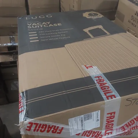 BOXED LUGG TRAVEL SUITCASE