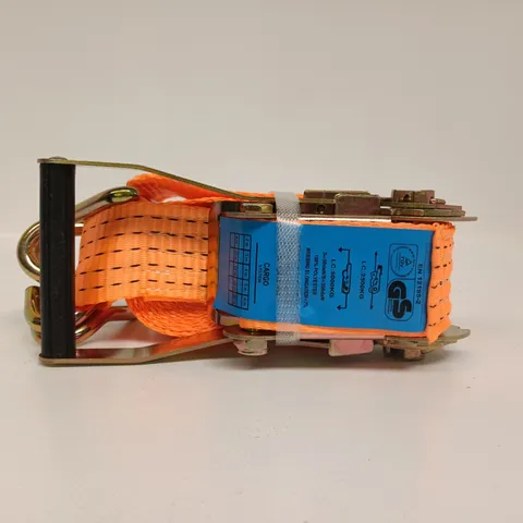 EN 12195-2 RATCHET STRAP IN ORANGE