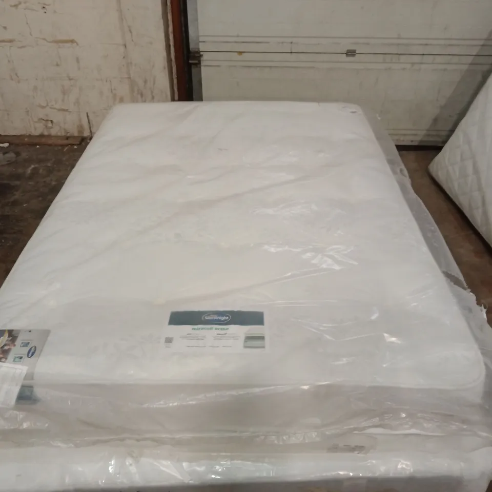 QUALITY BAGGED DOUBLE SILENT NIGHT MICROCIL ORTHOPEDIC MATTRESS 
