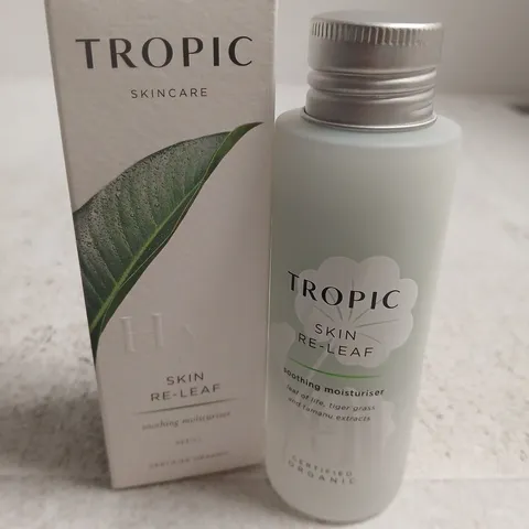 BOXED TROPIC SKIN RE-LEAF SOOTHING MOISTURISER REFILL 50ML