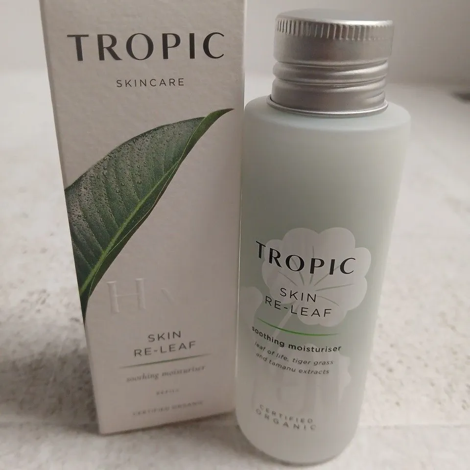 BOXED TROPIC SKIN RE-LEAF SOOTHING MOISTURISER REFILL 50ML 