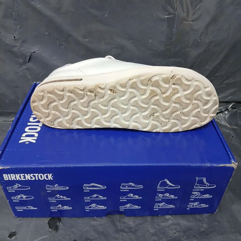 BIRKENSTOCK BEND LOW TRAINERS IN WHITE - 5.5