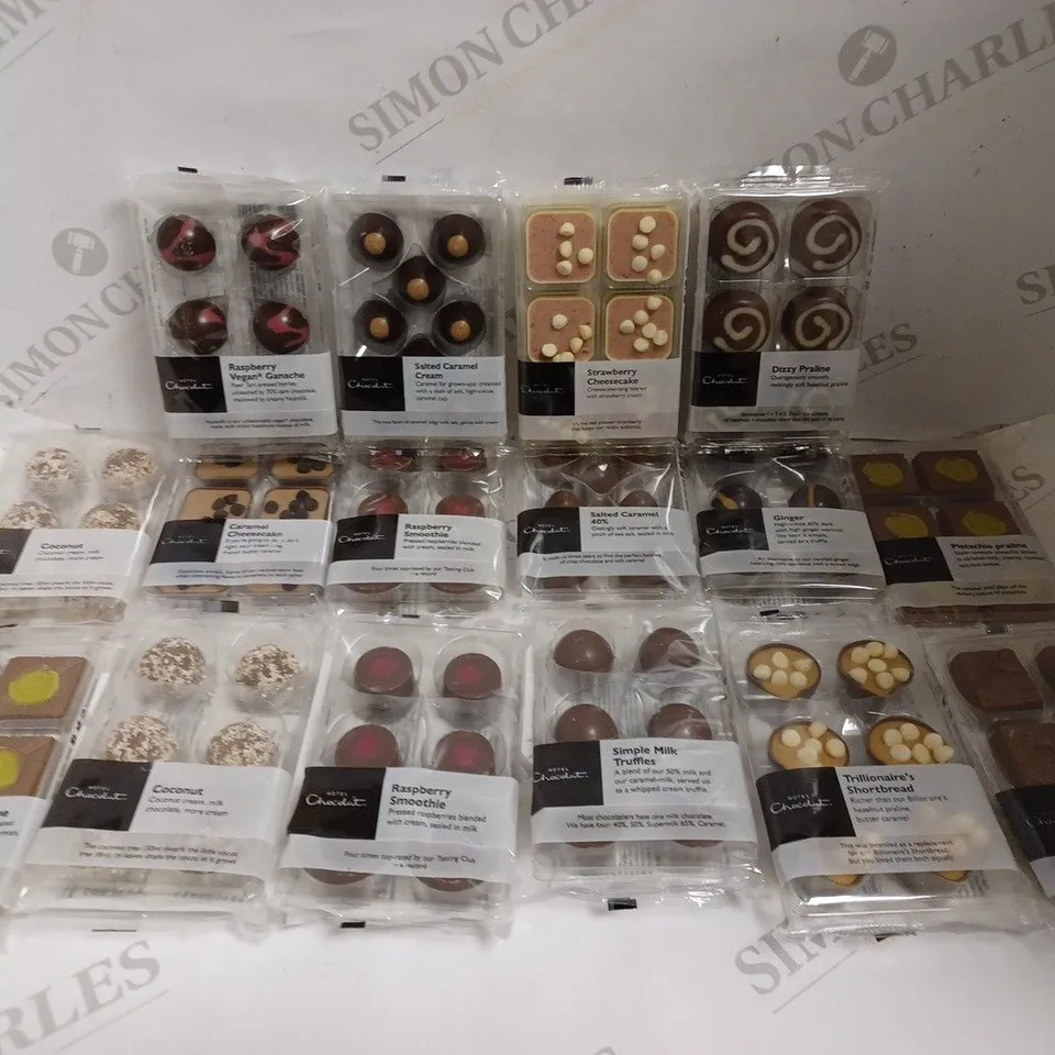 APPROXIMATELY 15 SEALED HOTEL CHOCOLAT CHOCOLATE SELECTIONS ASSORTMENT