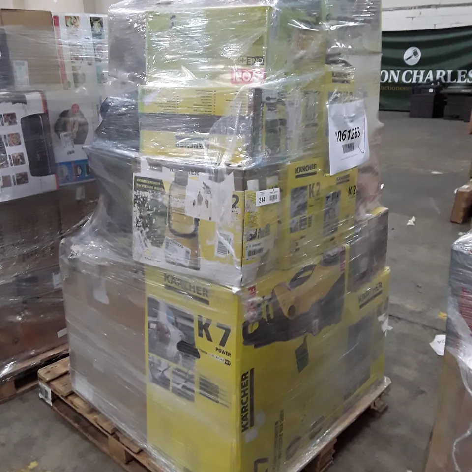PALLET OF APPROXIMATELY 28 UNPROCESSED RAW RETURN HOUSEHOLD AND ELECTRICAL GOODS TO INCLUDE;