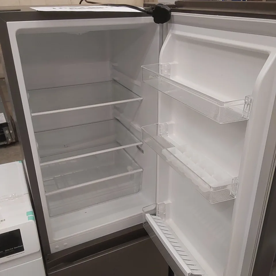 FRIDGEMASTER MC50165ES, 50cm FREESTANDING 60/40 FRIDGE FREEZER - SILVER 