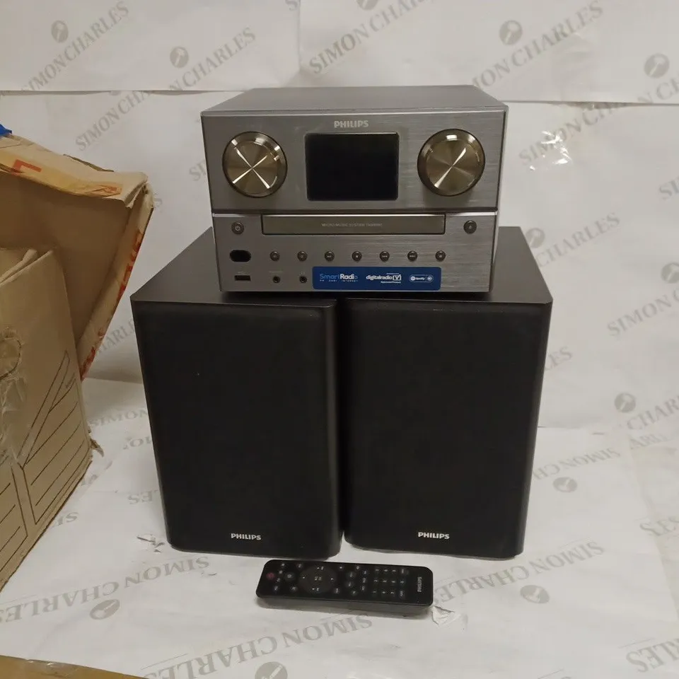 PHILLIPS DIGITAL RADIO WITH SPEAKERS