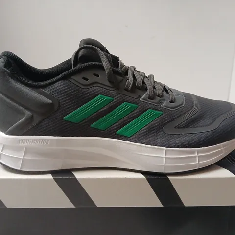 ADIDAS DURAMO 10 RUNNING SHOES - BLACK/GREY, UK 10