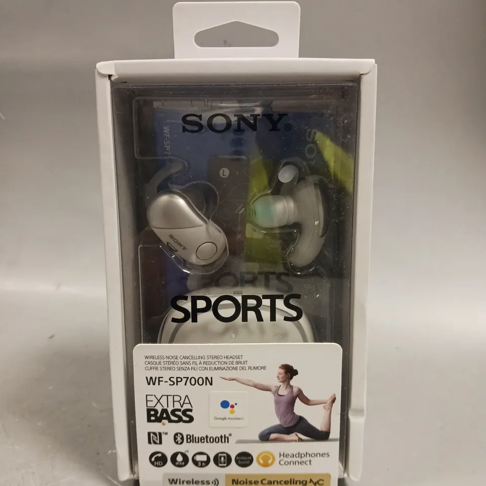 BOXED SONY WF-SP700N SPORTS WIRELESS EARPHONES 