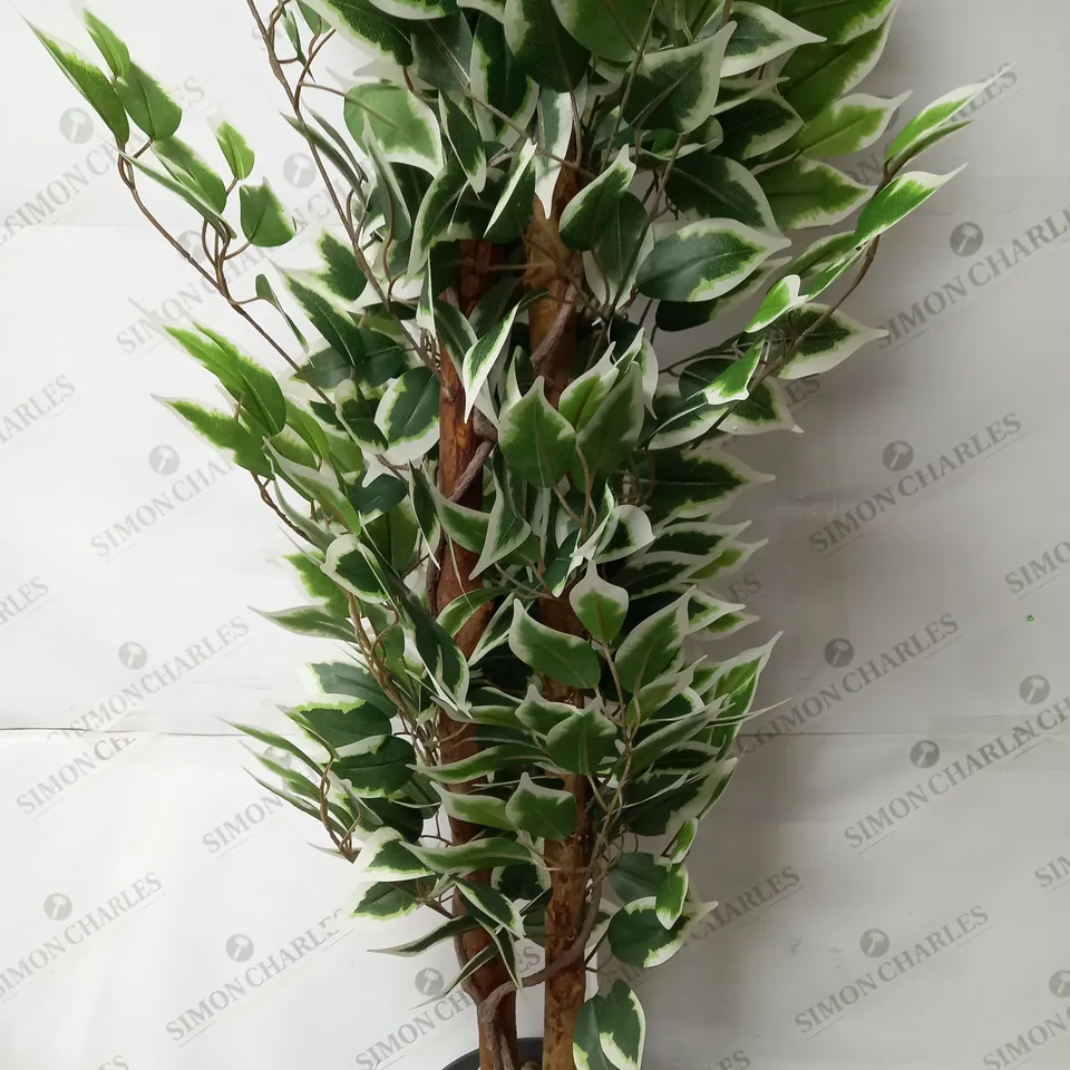 FAUX DÉCOR BY SMART GARDEN PRODUCTS WEEPING FIG ARTIFICIAL PLANT IN POT RRP £44