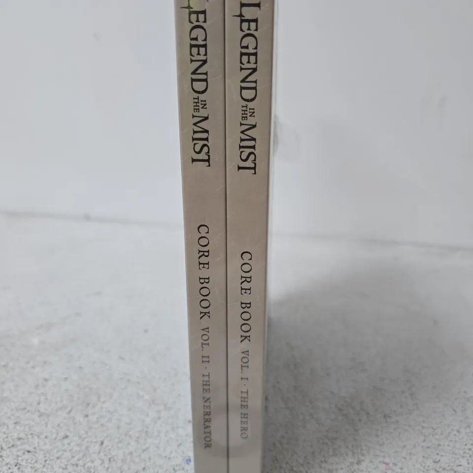 LEGEND IN THE MIST CORE BOOK VOL I & II – THE HERO, RUSTIC FANTASY RPG