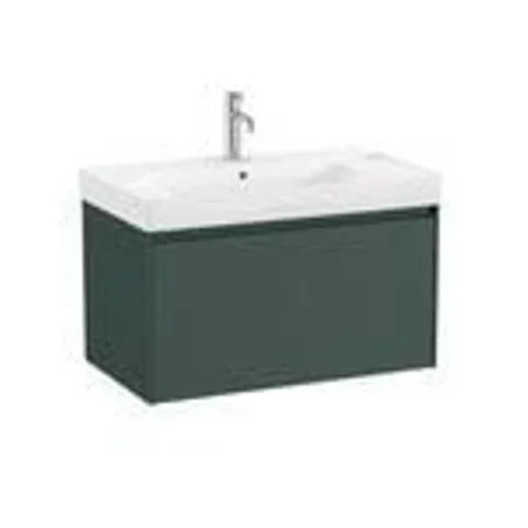 BRAND NEW BOXED ROCA ONA 100CM VANITY UNIT 1 DRAWER - MATT GREEN