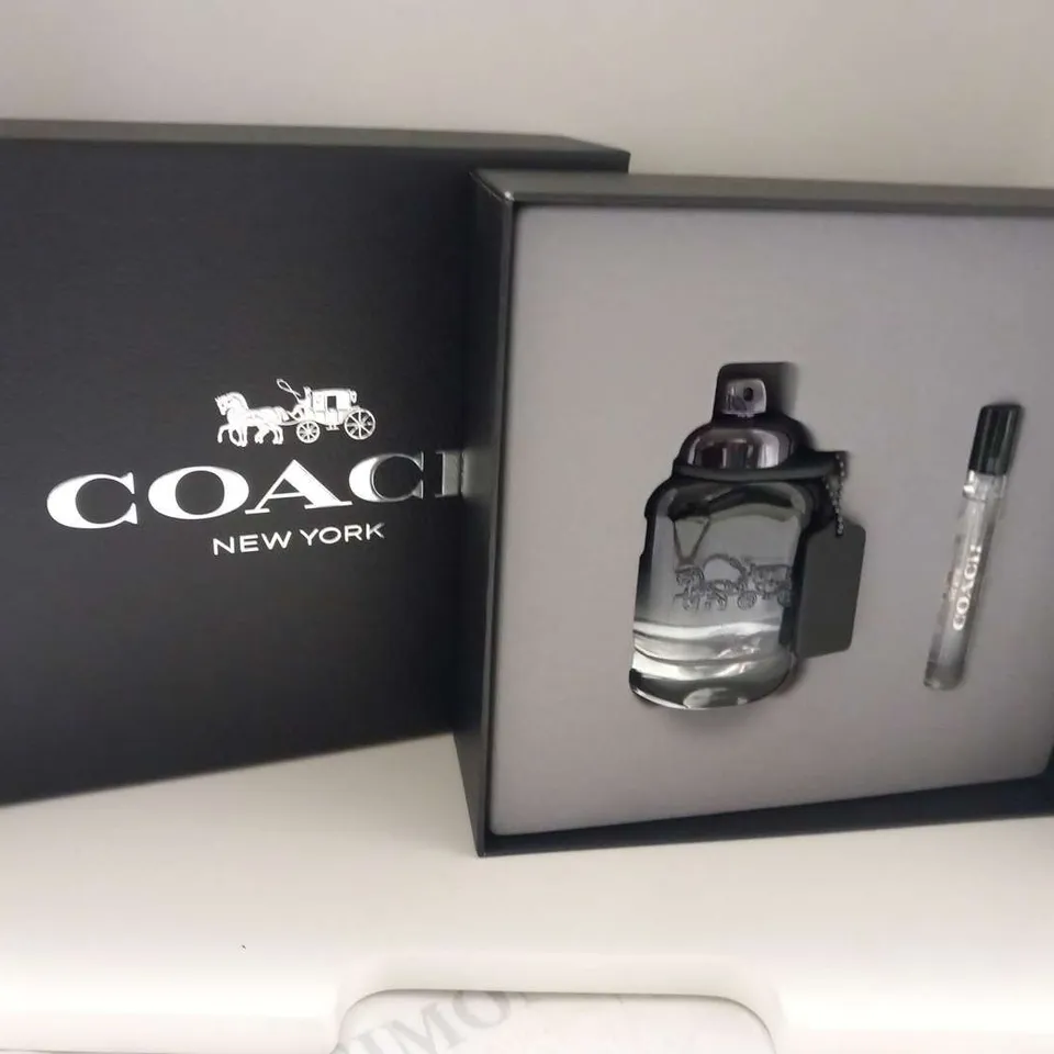 BOXED COACH NEW YORK GIFT SET