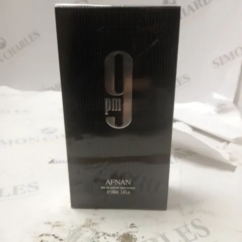 BOXED AND SEALED AFNAN 9PM EU DE PARFUM 100ML