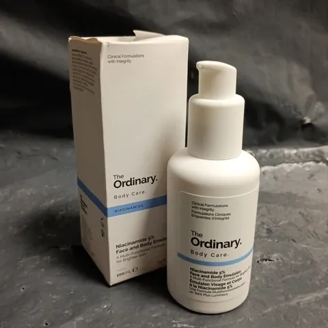 THE ORDINARY NIACINAMIDE 5% FACE AND BODY EMULSION (100ML)