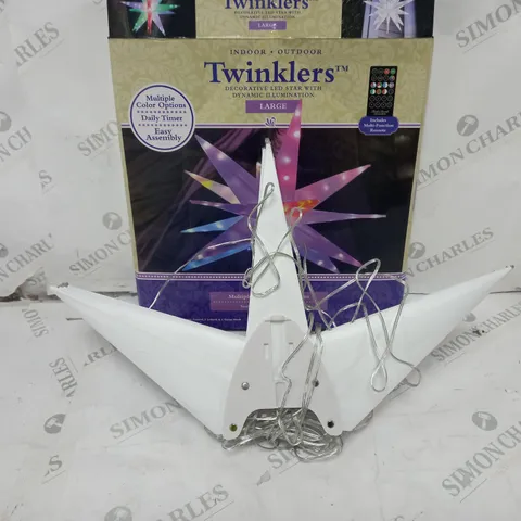 TWINKLERS DECORATIVE LED STAR WITH DYNAMIC ILLUMINATION LARGE