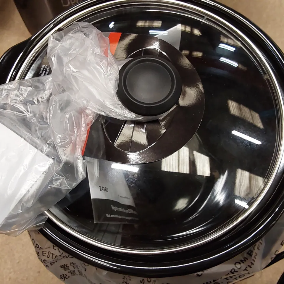 BOXED RUSSELL HOBBS 3.5L CHALKBOARD SLOW COOKER (1 BOX)