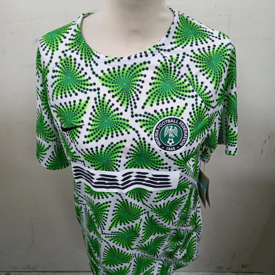 NIGERIA MENS HOME FOOTBALL JERSEY - M